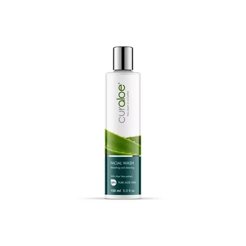 Curaloe Facial Wash Aloe Vera (150 ml)