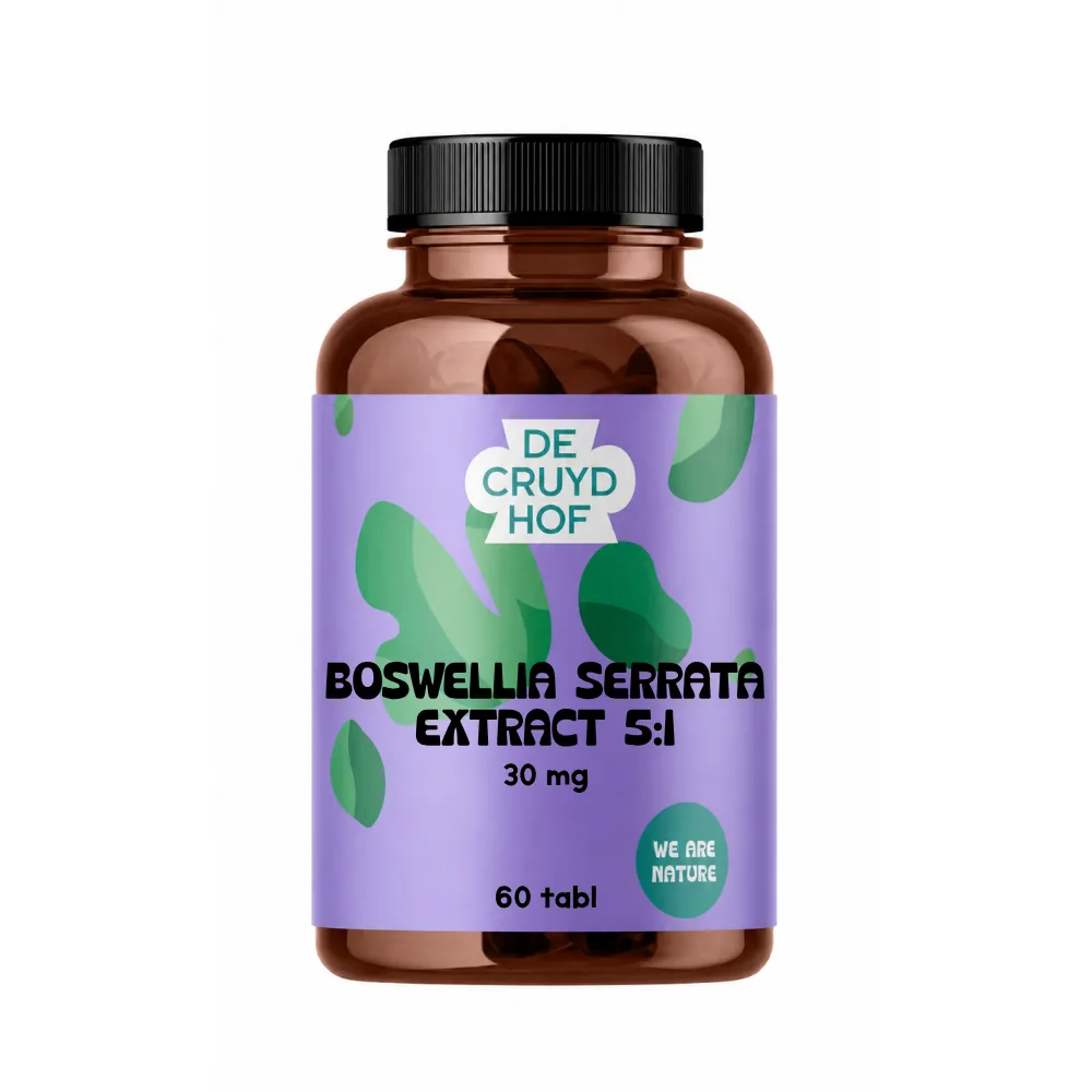 De Cruydhof Boswellia Serrata Extract 5:1 (60 tabletten)