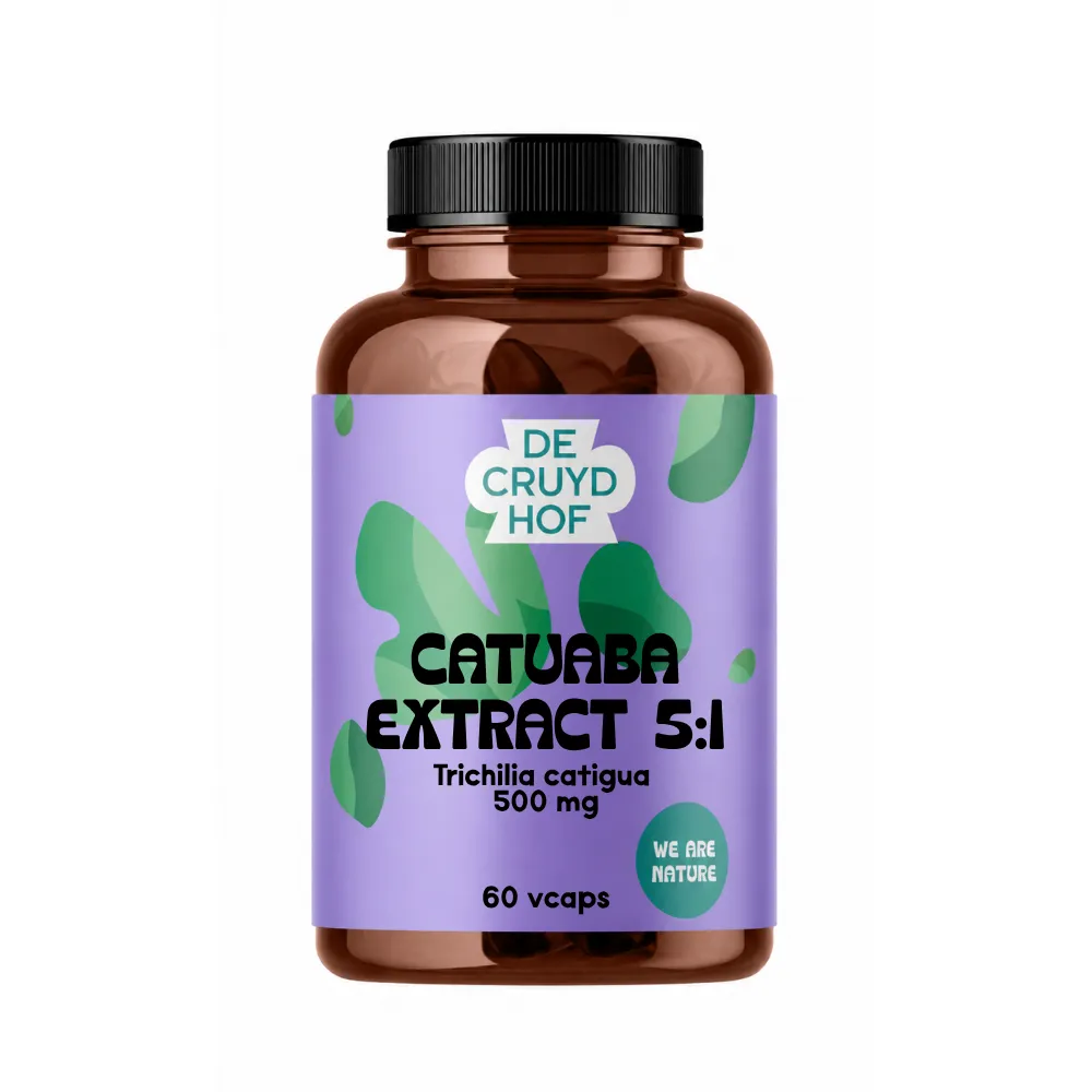 De Cruydhof Catuaba Extract 5:1 (60 vega capsules)