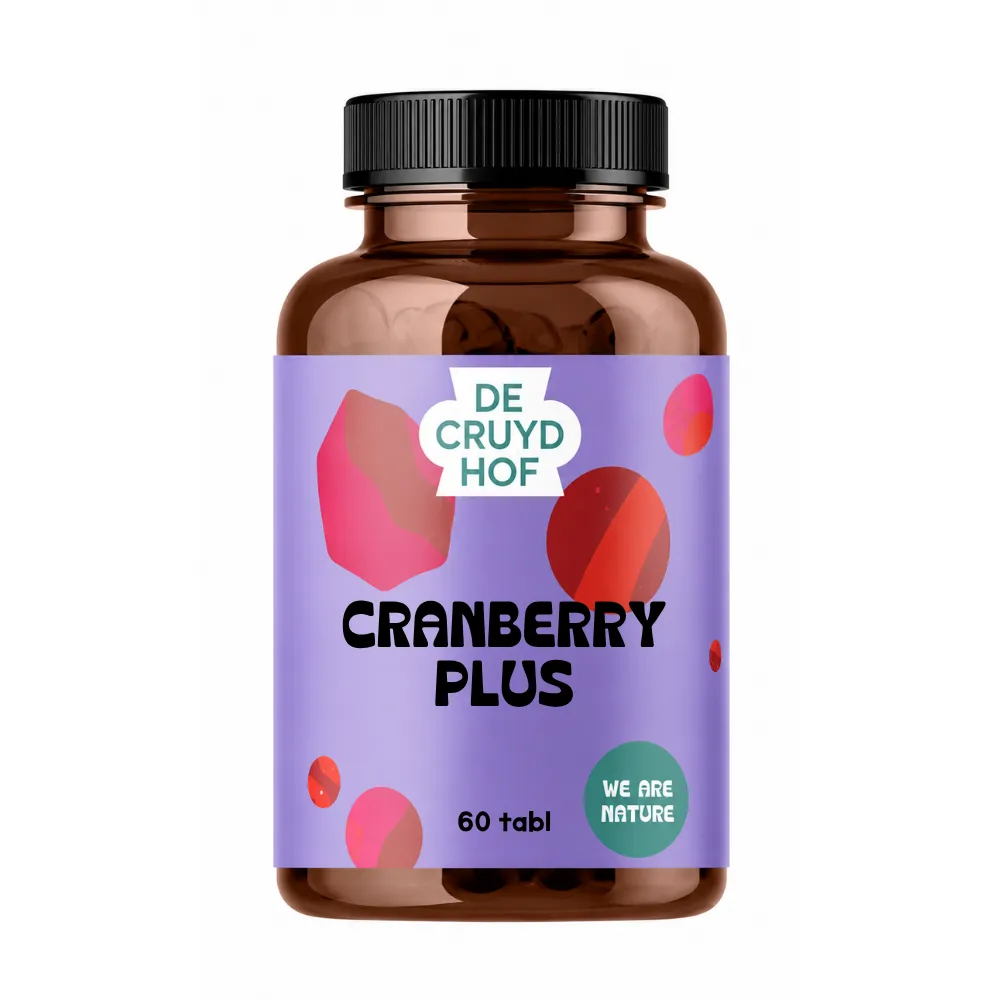 De Cruydhof Cranberry Plus (60 tabletten)