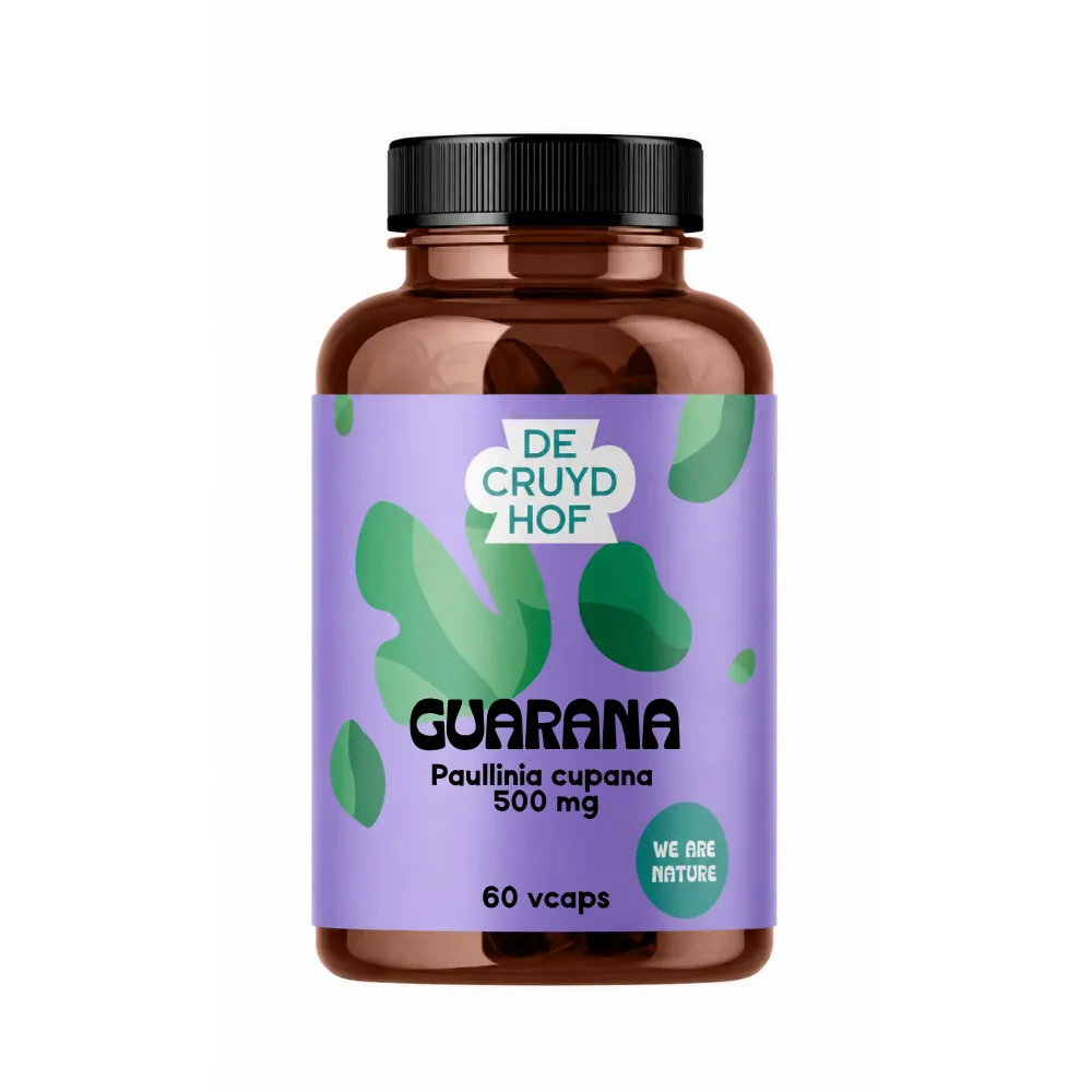 De Cruydhof Guarana (60 vega capsules)