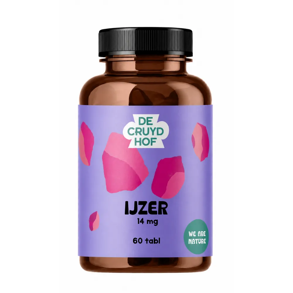 De Cruydhof IJzer (60 tabletten)