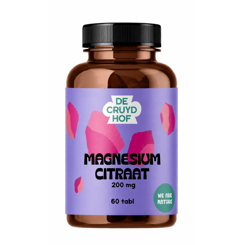 De Cruydhof Magnesium Citraat (60 tabletten)