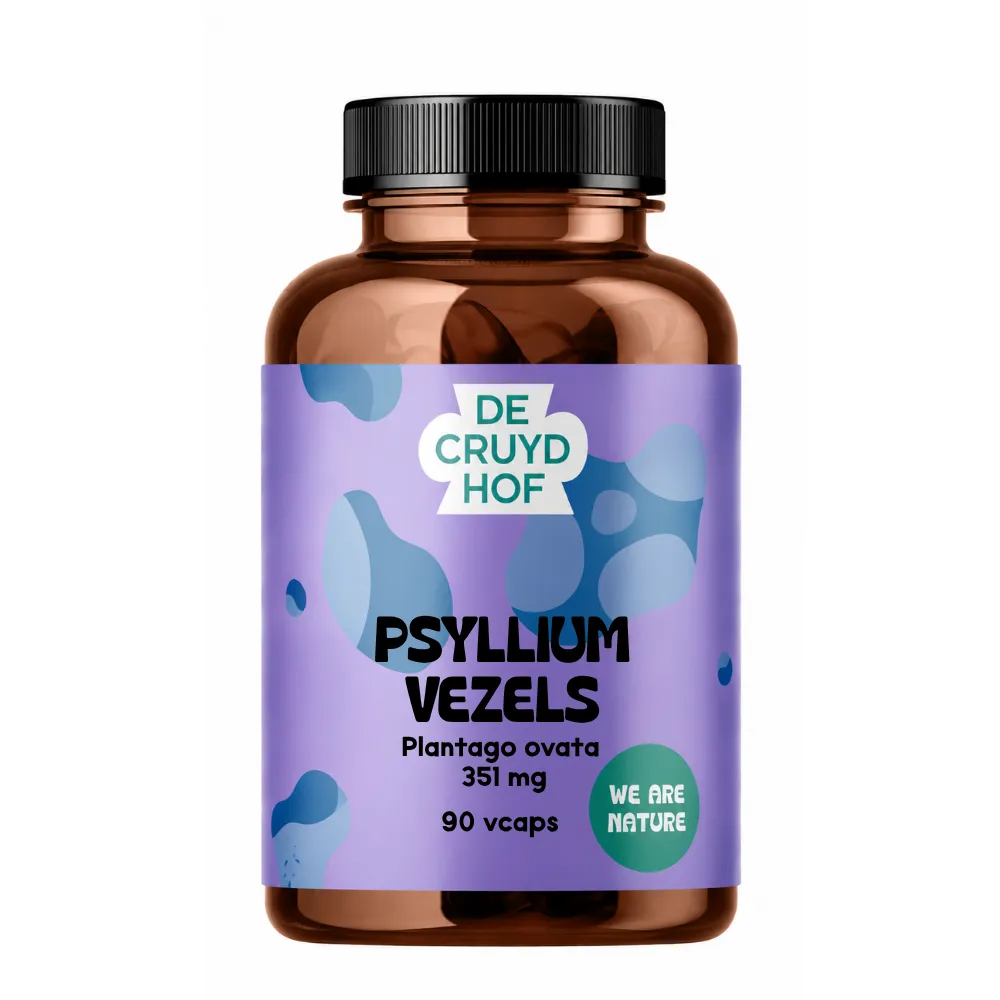 De Cruydhof Psylliumvezels (90 vega capsules)