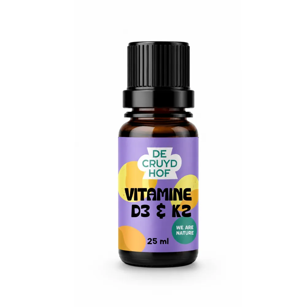 De Cruydhof Vitamine D3 & K2 (25 ml)