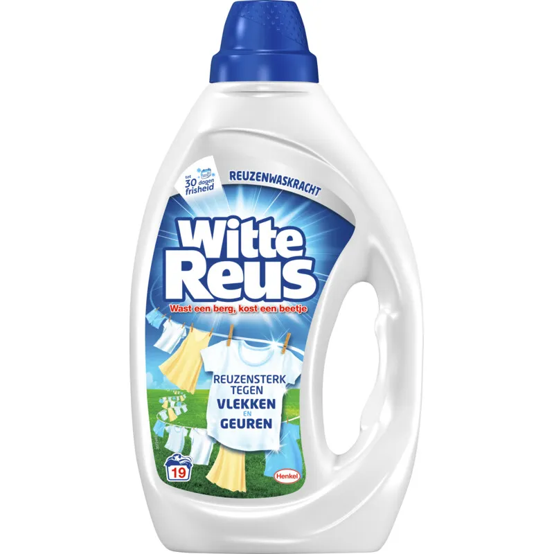 Witte Reus Gel - 19 Wasbeurten (855 ml)