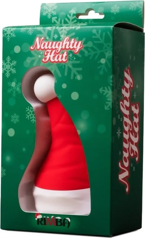 Rimba Naughty Hat Kerst Vibrator met Clitoris Stimulator (1 stuk)