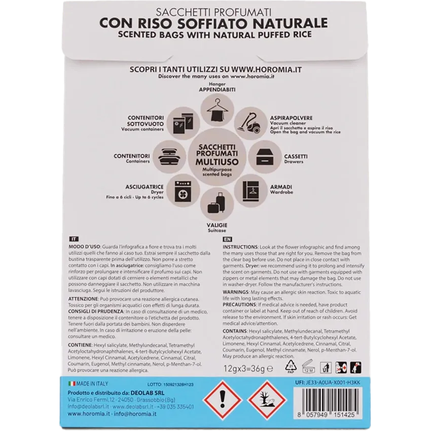 Horomia Geurzakjes Fresh Cotton (36 gr)