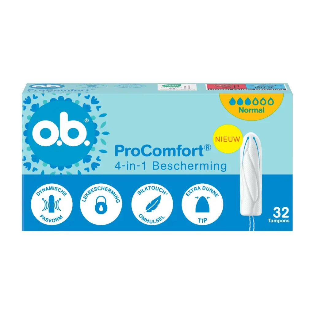 Ob Tampons Comfort Advanced Normal (32 stuks)