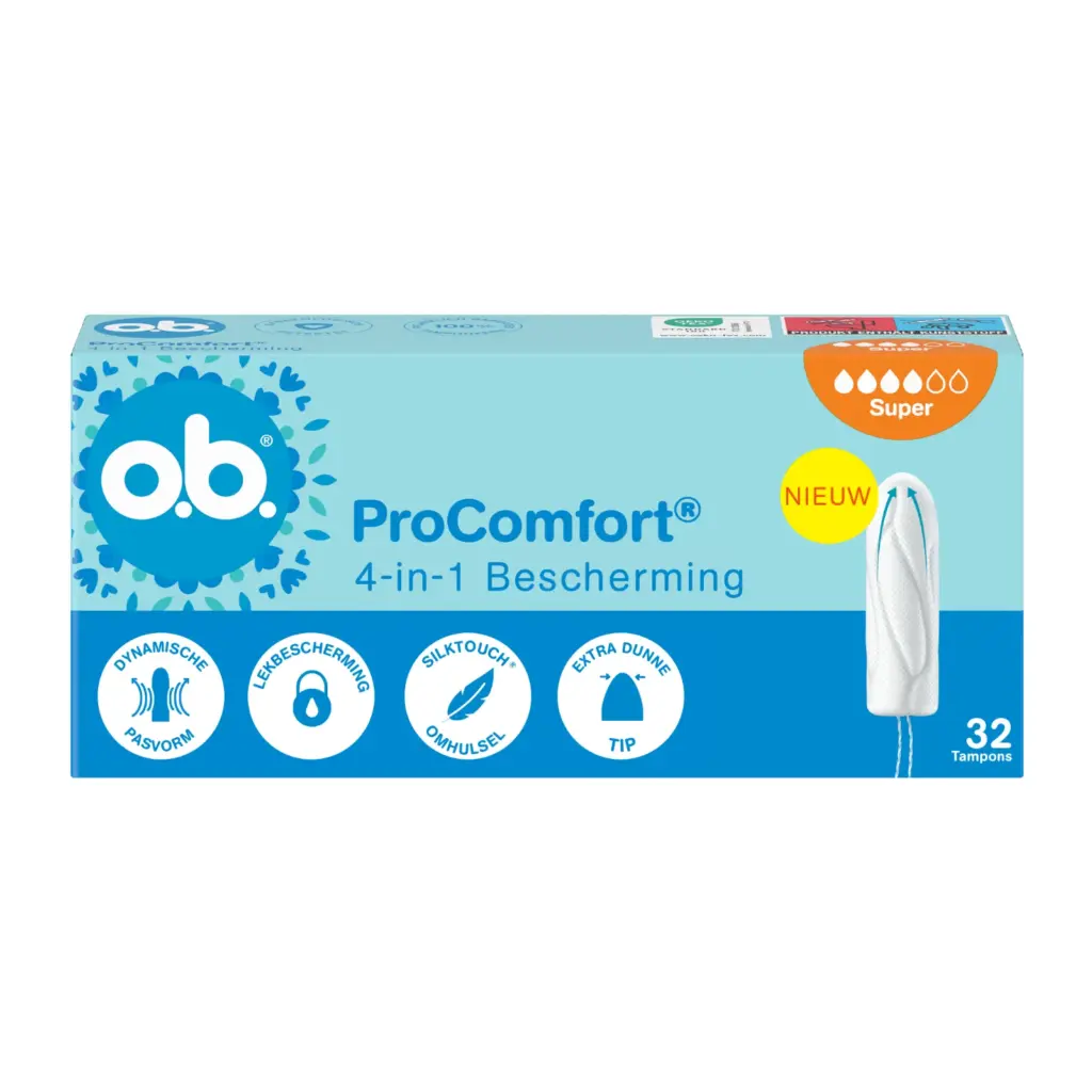Ob Tampons Comfort Advanced Super (32 stuks)