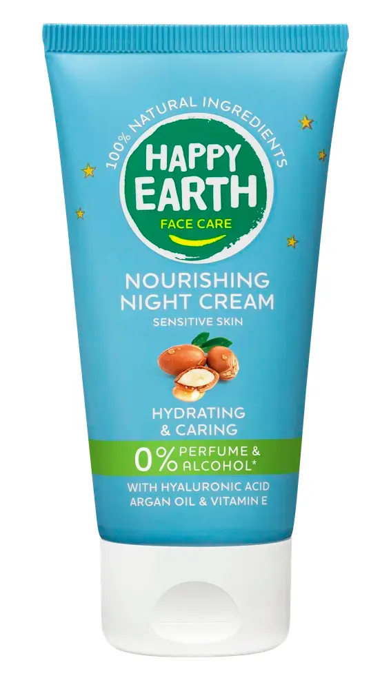 Happy Earth Nachtcrème Voedend (50 ml)