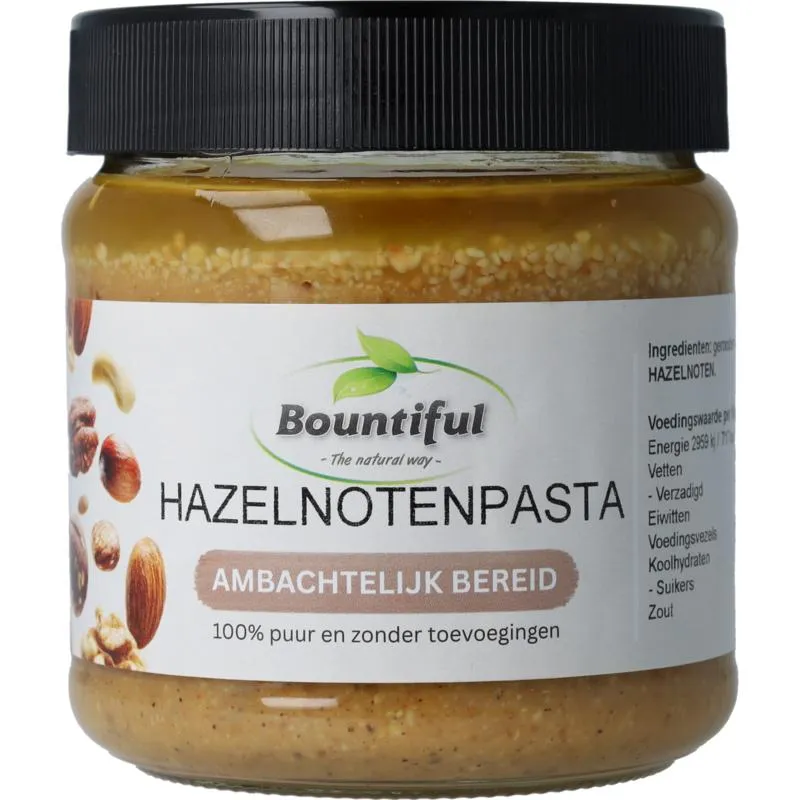 Bountiful Hazelnotenpasta (350 gr)