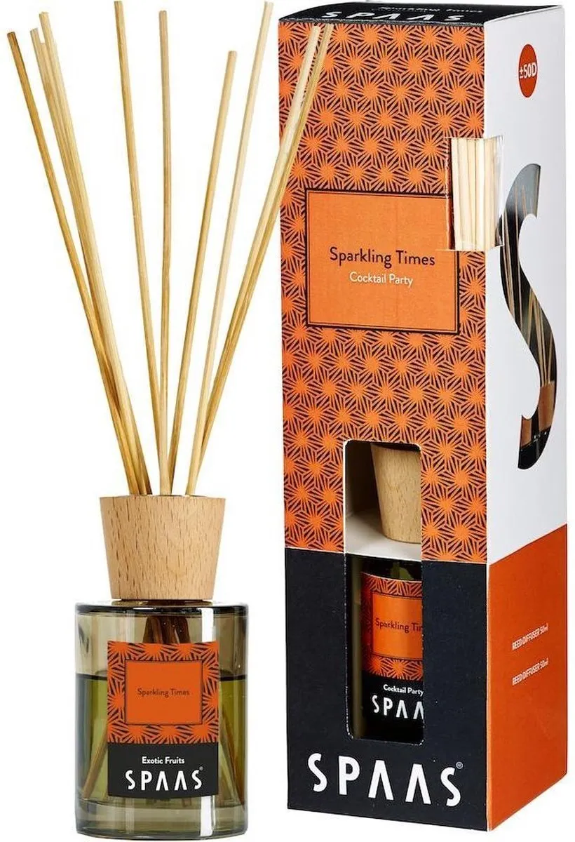 Spaas Geurstokjes Sparkling Times Exotische Vruchten (80 ml)