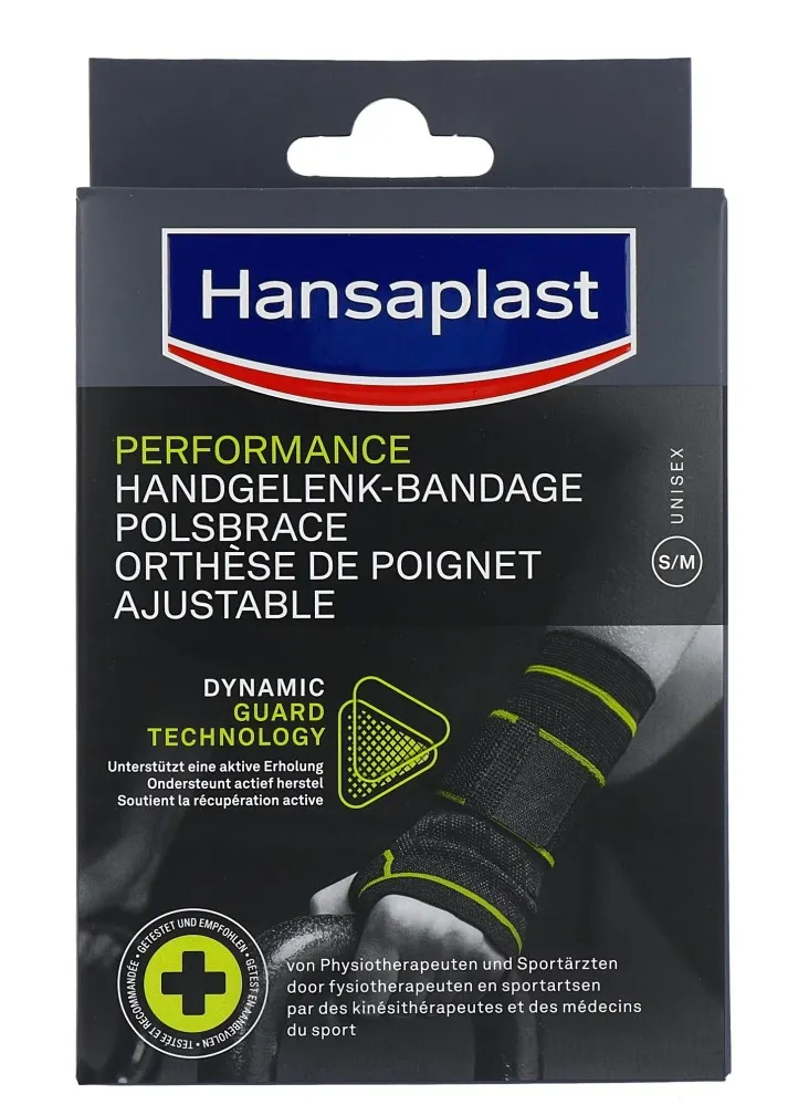 Hansaplast Polsbrace Performance (1 stuk)
