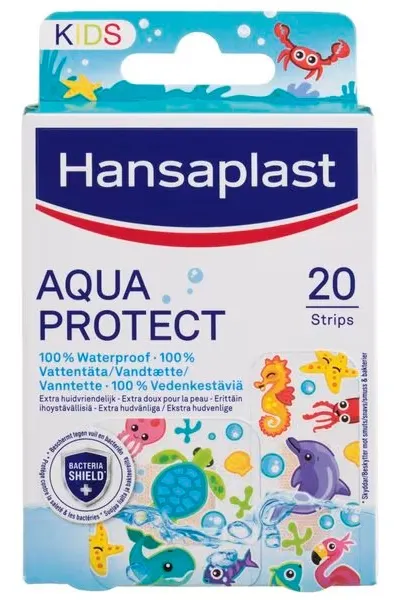 Hansaplast Aqua Protect Kids Pleisters (20 stuks)