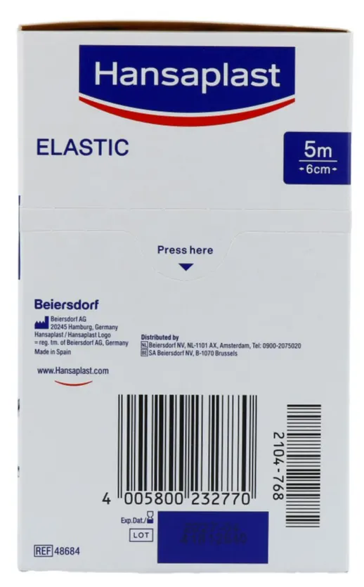 Hansaplast Elastic family 5m x 6 cm (1 stuk) - image 3