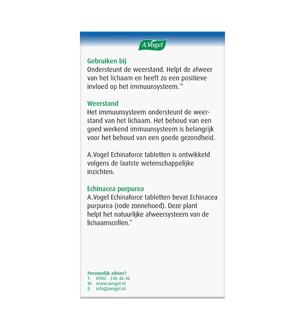 A.Vogel Echinaforce tabletten (350 tabletten) - image 3