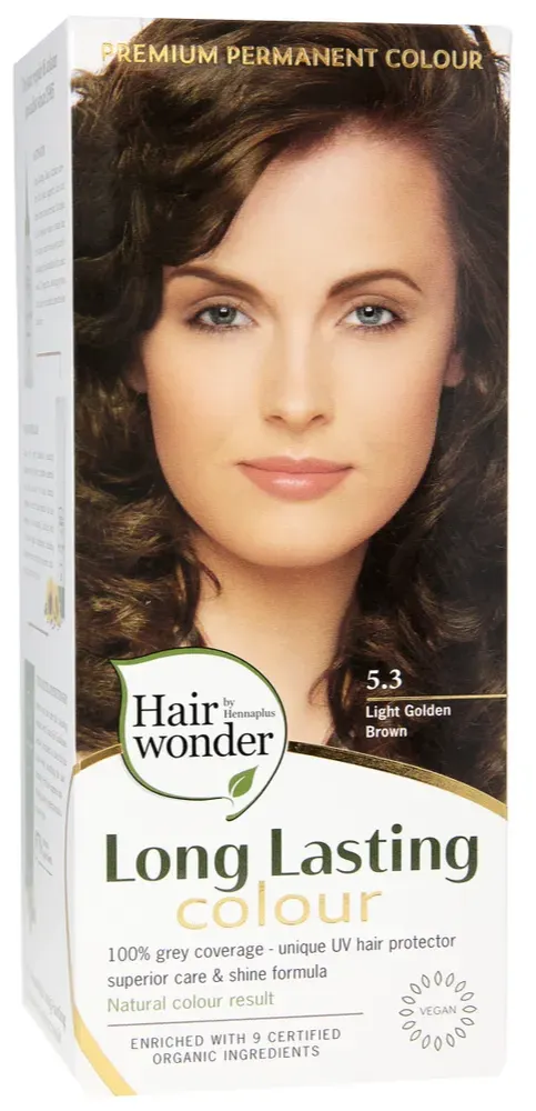 Hairwonder Long Lasting Colour 5.3 Golden Brown (100 ml)