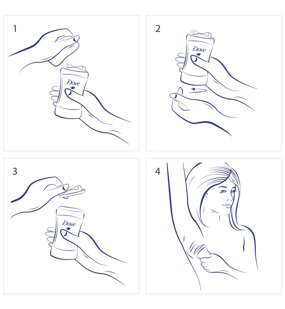 Dove Deodorant stick woman original (40 ml) - image 4