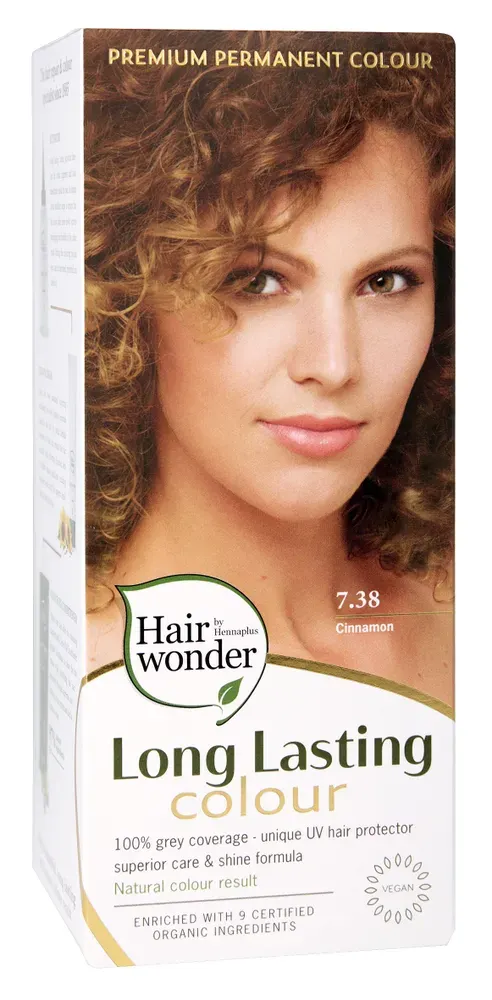 Hairwonder Long lasting colour 7.38 cinnamon (100 ml)