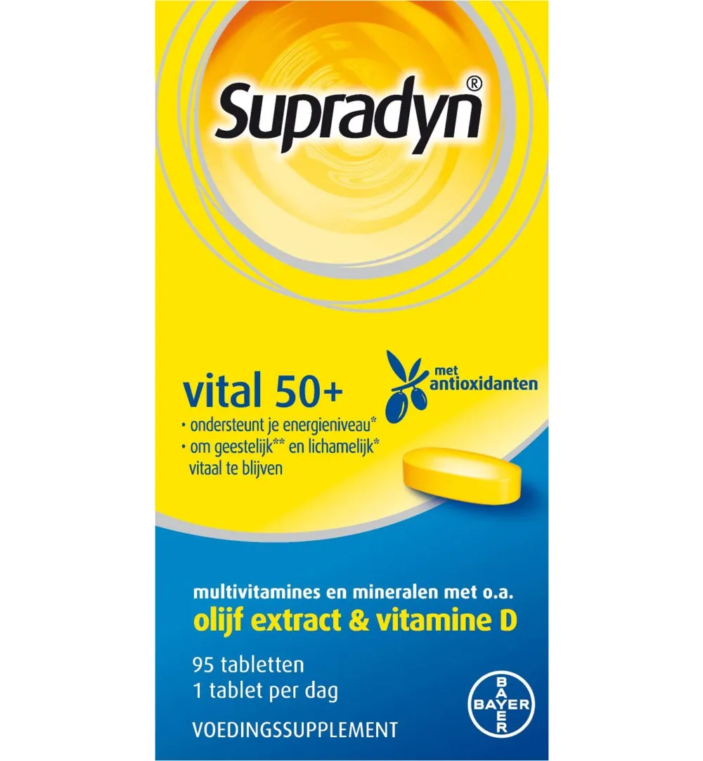 Supradyn Vital 50+ (95 tabletten)
