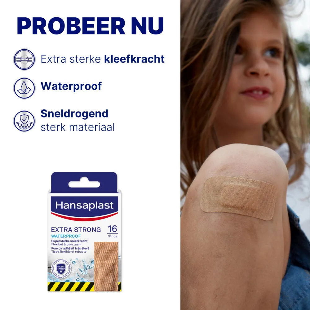 Hansaplast Extra strong waterproof (16 stuks) - image 2