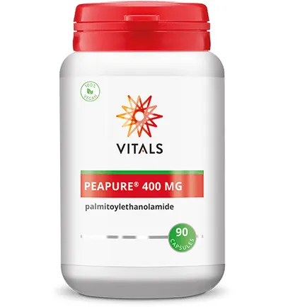 Vitals Peapure 400 mg Palmitoylethanolamide (90 vega capsules)