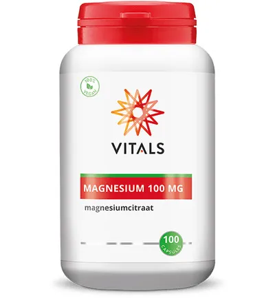 Vitals Magnesiumcitraat 100 mg (100 capsules)
