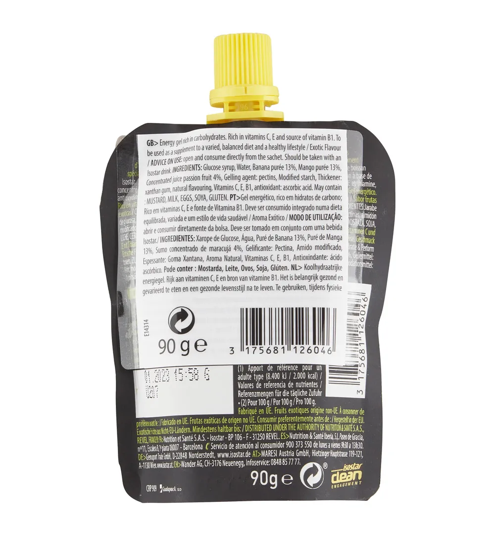 Isostar Actifood Exotic (90 gr)