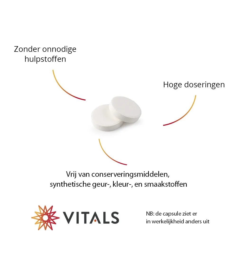 Vitals Vitamine B12 2000 mcg (100 zuigtabletten) - image 5