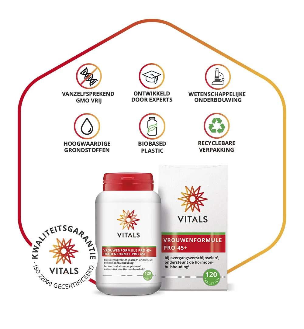 Vitals Vrouwenformule pro 45+ (120 tabletten) - image 3