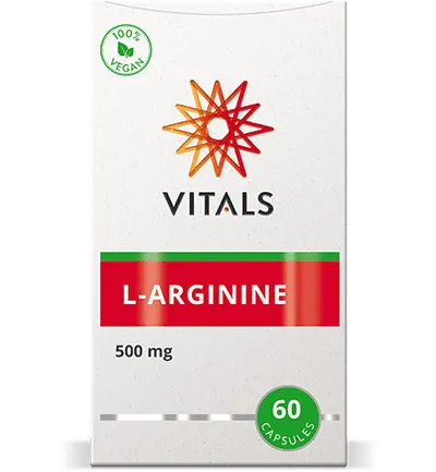 Vitals L-arginine 500 mg (60 vega capsules) - image 2