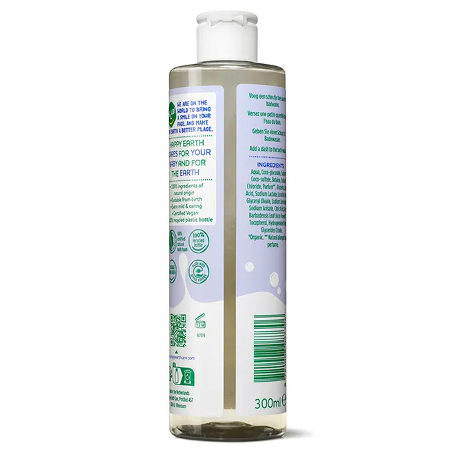 Happy Earth Badschuim Voor Baby En Kids (300 ml)