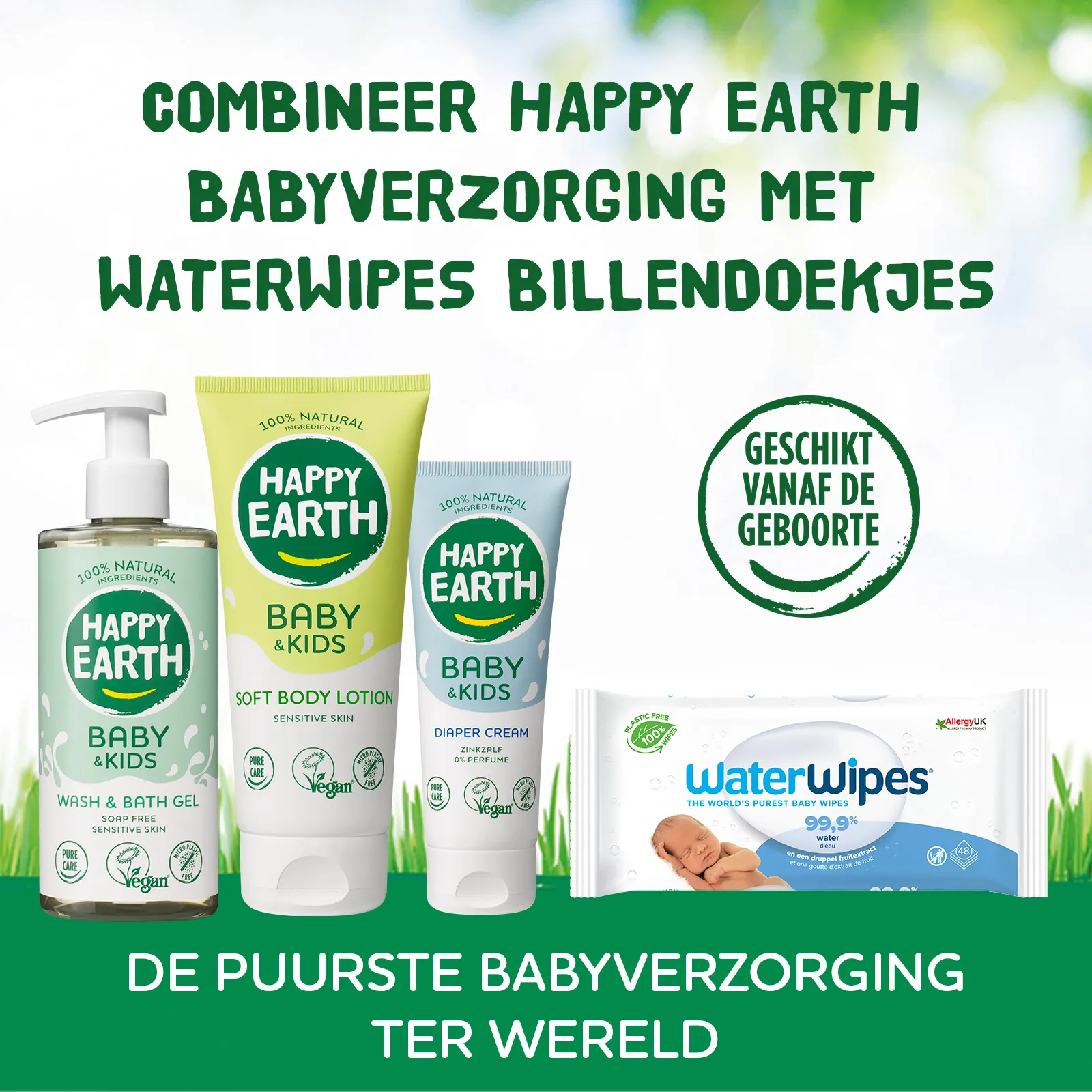 Happy Earth Badschuim Voor Baby En Kids (300 ml) - image 6