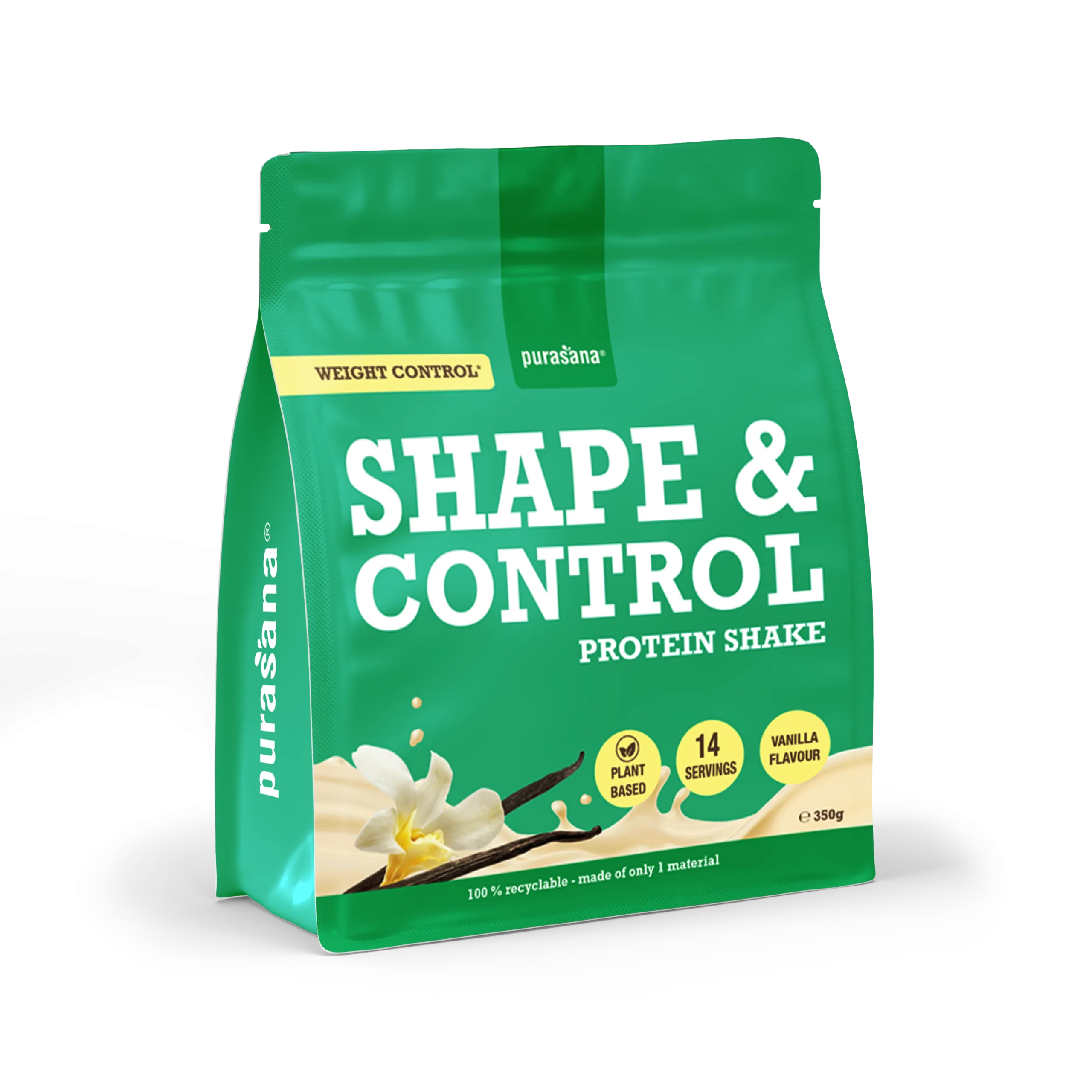 Purasana Shape & Control Plant Protein Vanille (350 gr) - image 2