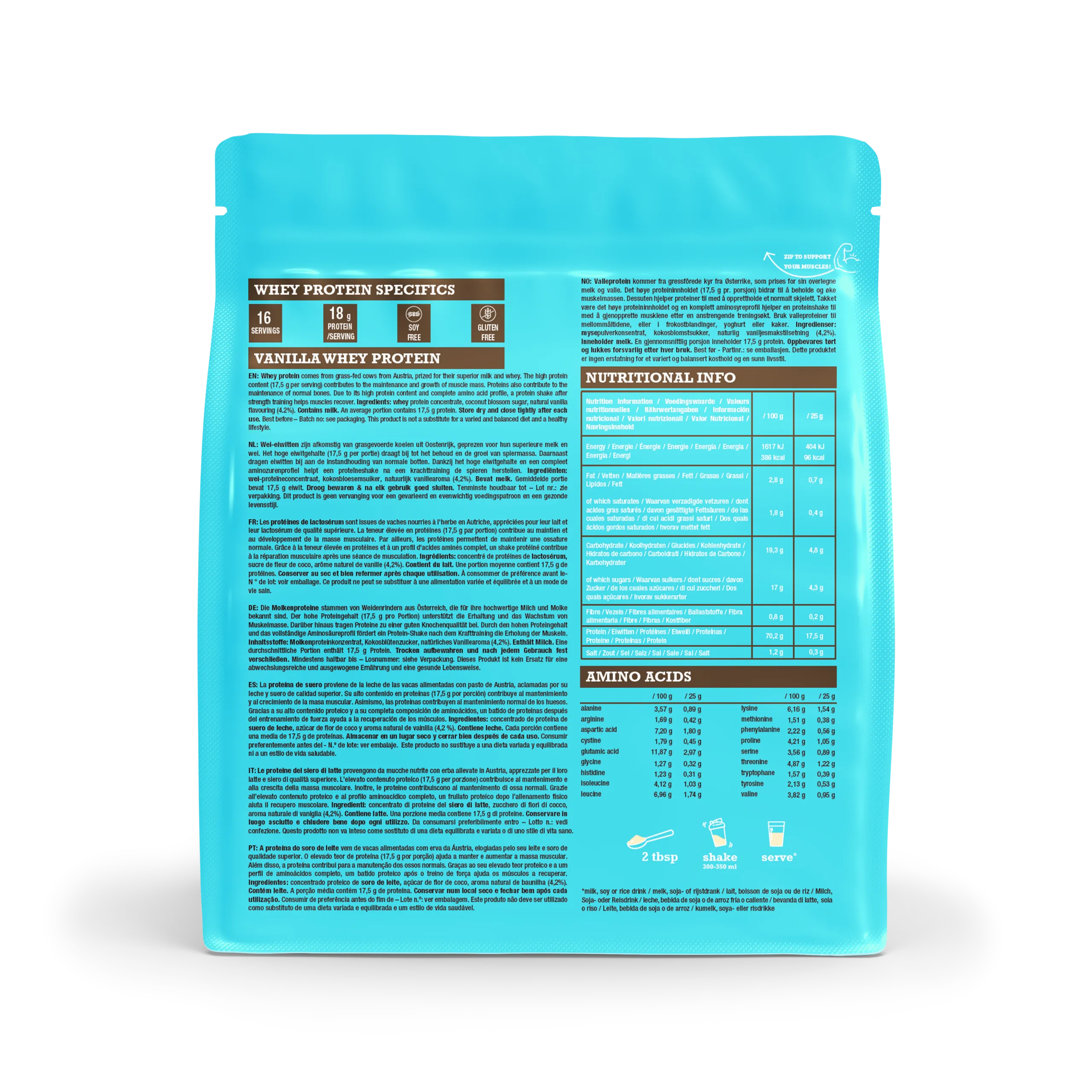 Purasana Whey Proteine Vanilla (400 gr)