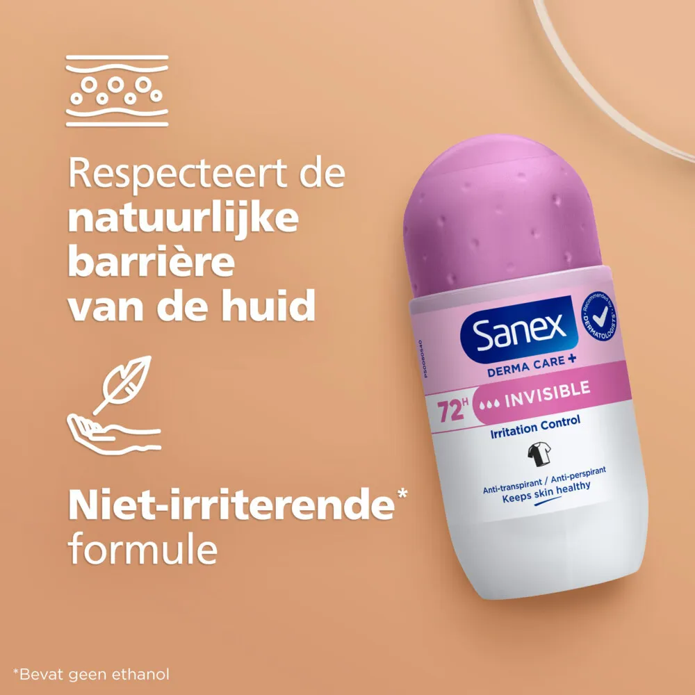 Sanex Deoroller Dermo Invisible (53 ml) - image 2