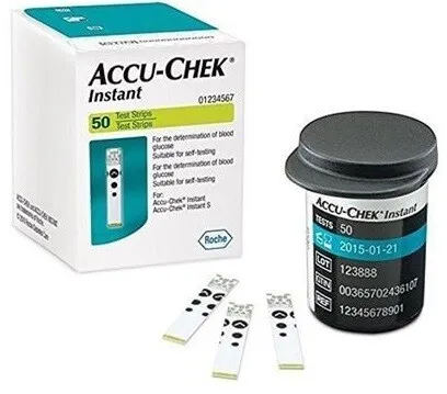 Roche Accu-chek Teststrips Instant (50 stuks)