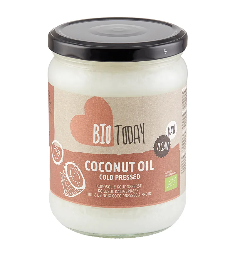 Biotoday Kokosolie Onverhit Biologisch (400 gr)