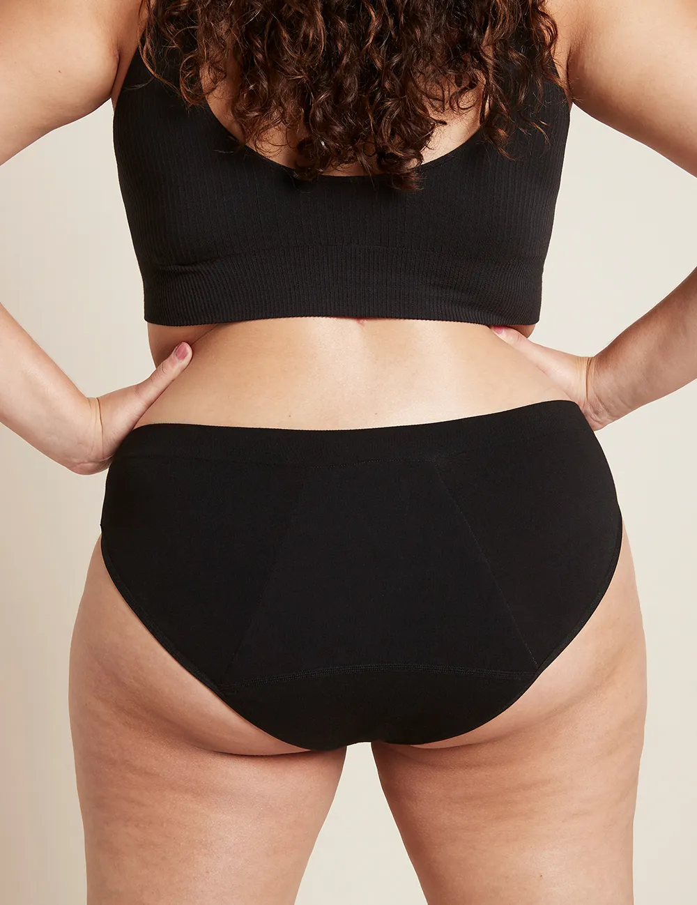 Boody Menstruatieondergoed Bikinislip Zwart Normaal/hevig Maat S (1 stuk) - image 5