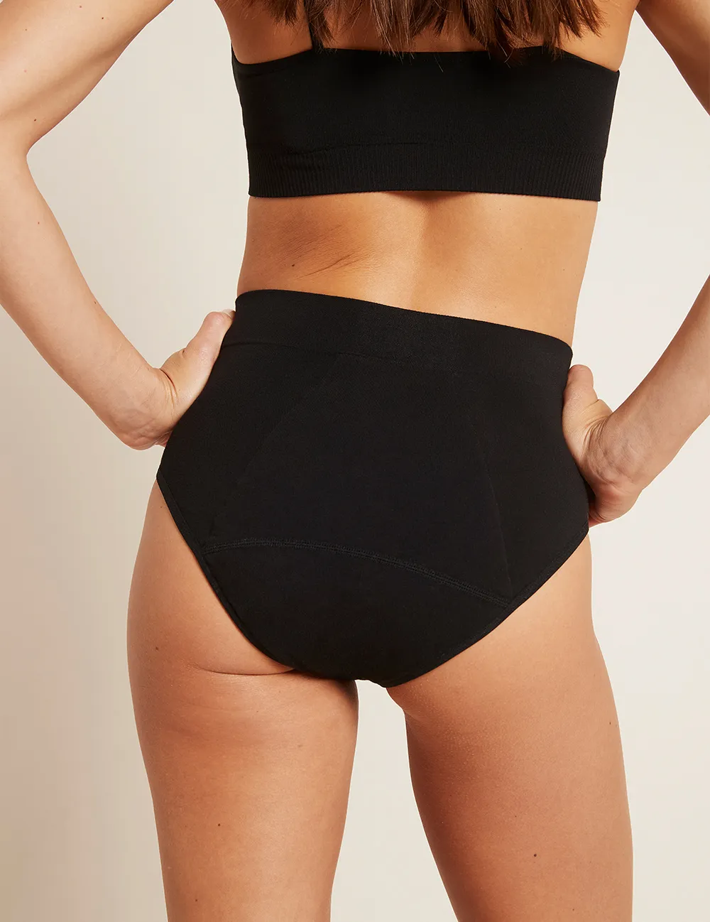 Boody Menstruatieondergoed Tailleslip Zwart Normaal/hevig Maat Xs (1 stuk) - image 5
