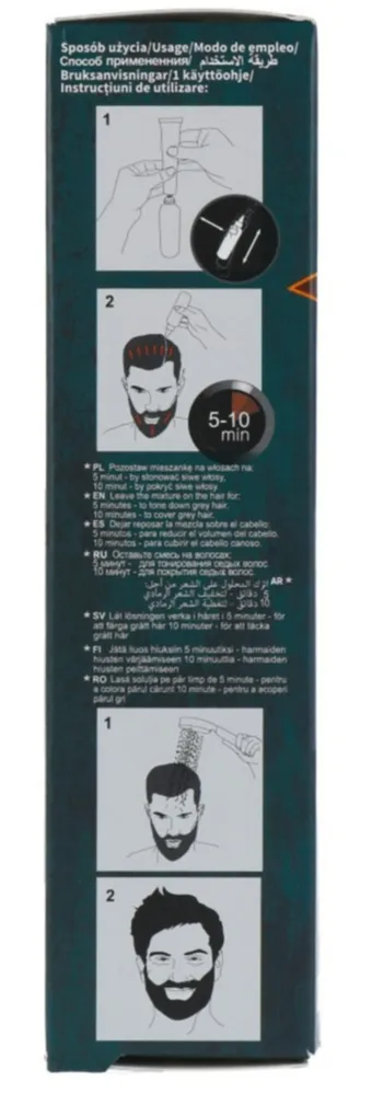 Cameleo Men Hair Color Cream 4.0 Medium Brown (1 stuk) - image 3