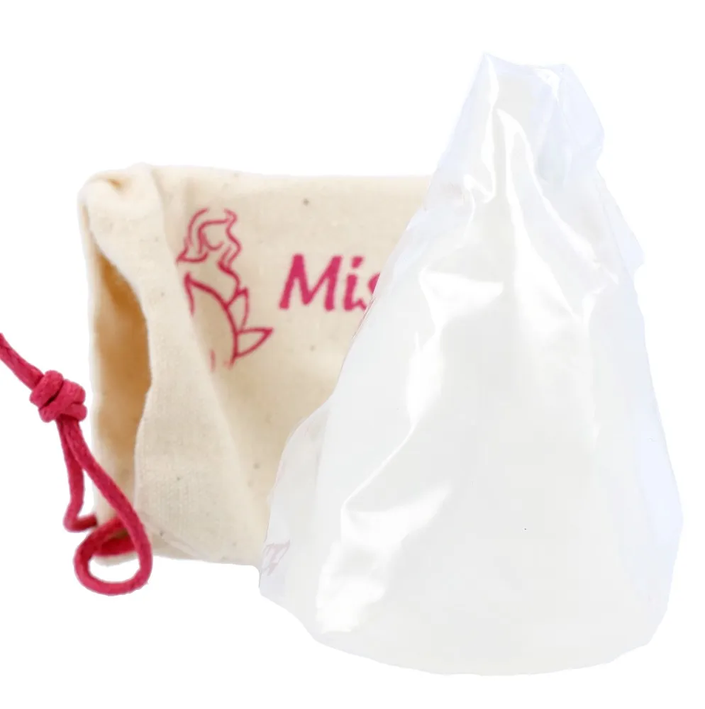 Eco Conseils Misscup Menstruatie Cup Groot Kleurloos (1 stuk) - image 3
