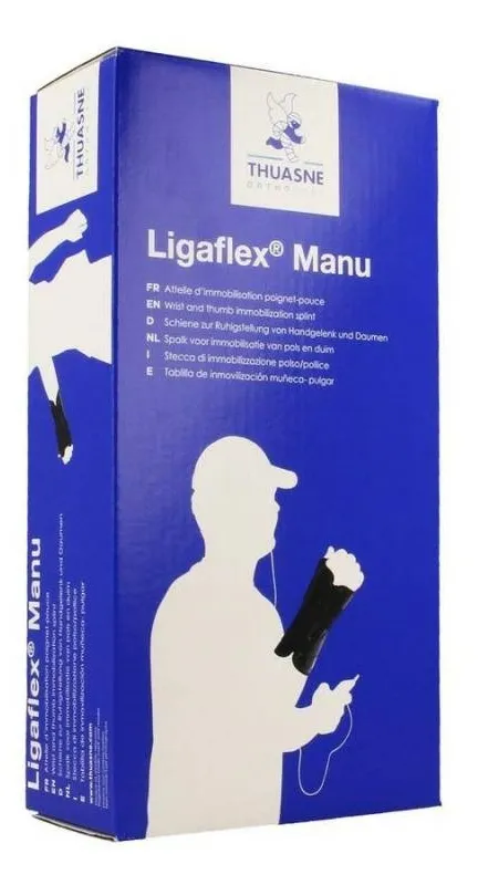 Thuasne Ligaflex Manu Duim/polsbrace 3 Rechts Zwart (1 stuk) - image 3