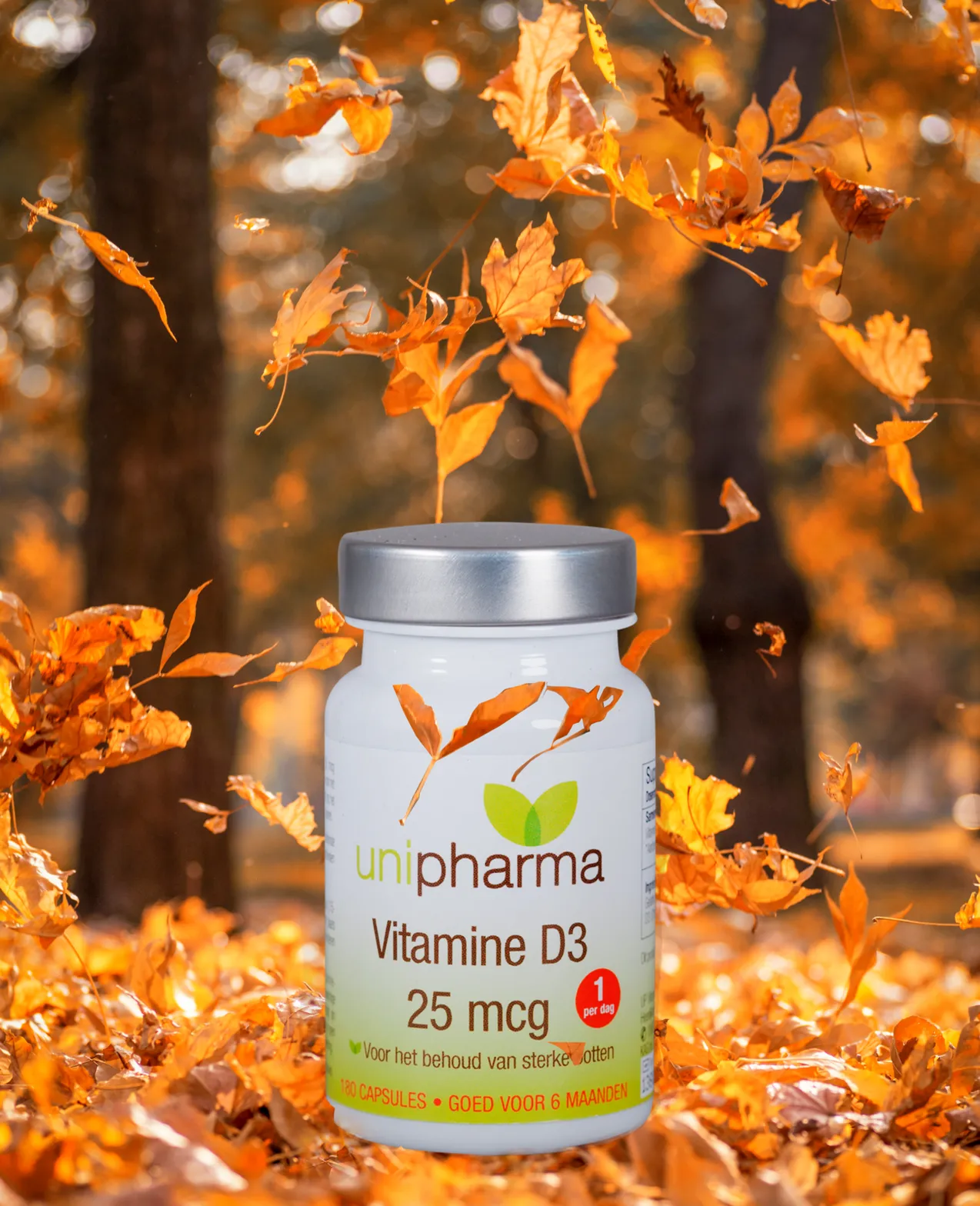 Unipharma Vitamine D3 25mcg Capsules (180 capsules) - image 3