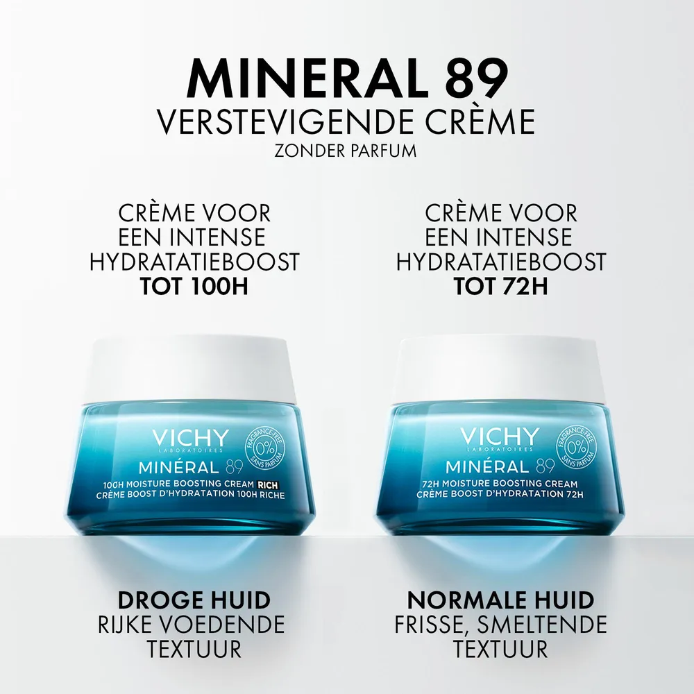 Vichy Mineral 89 100h Moisture Boosting Cream 0% Parfum (50 ml) - image 2