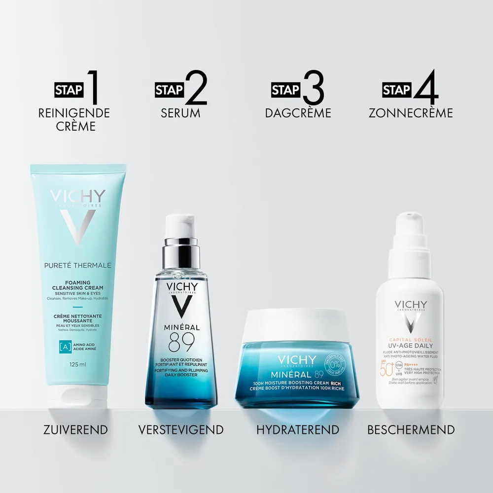 Vichy Mineral 89 100h Moisture Boosting Cream 0% Parfum (50 ml) - image 4