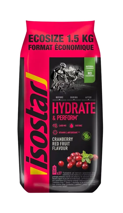 Isostar Hydrate & Perform Cranberry (1500 gr)
