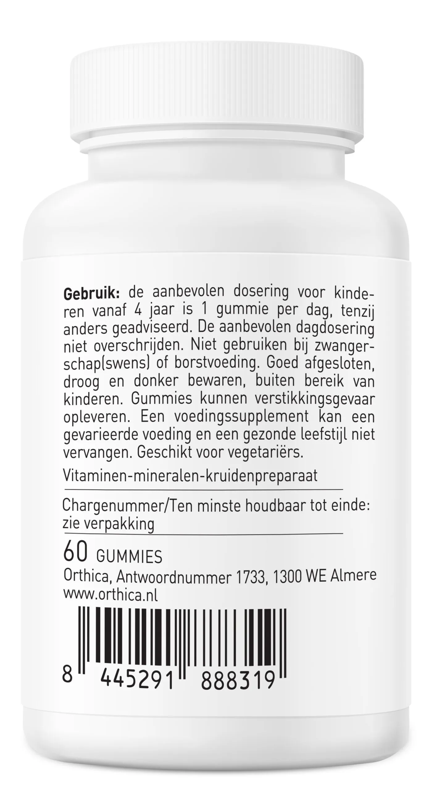 Orthica Dino Weerstand Gummies (60 stuks)