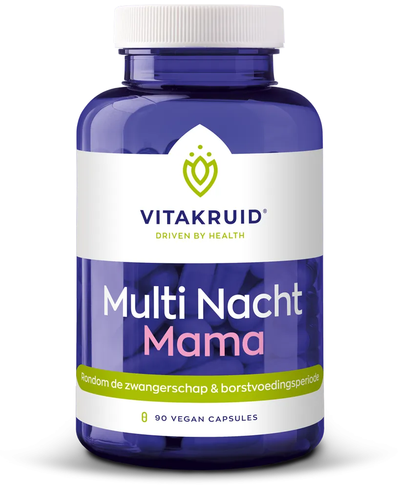 Vitakruid Multi Nacht Mama Vegan (90 vega capsules)